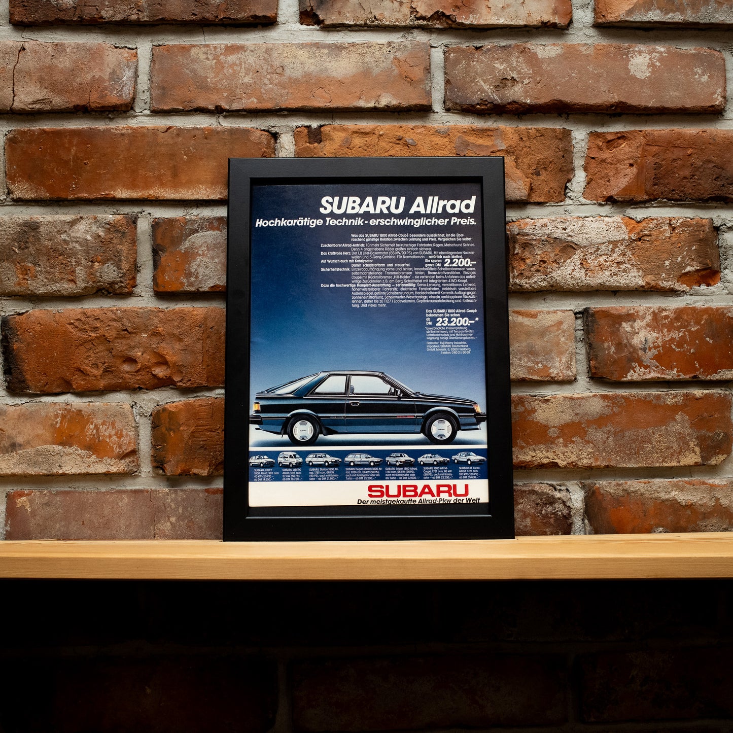 Subaru Coupe 1986