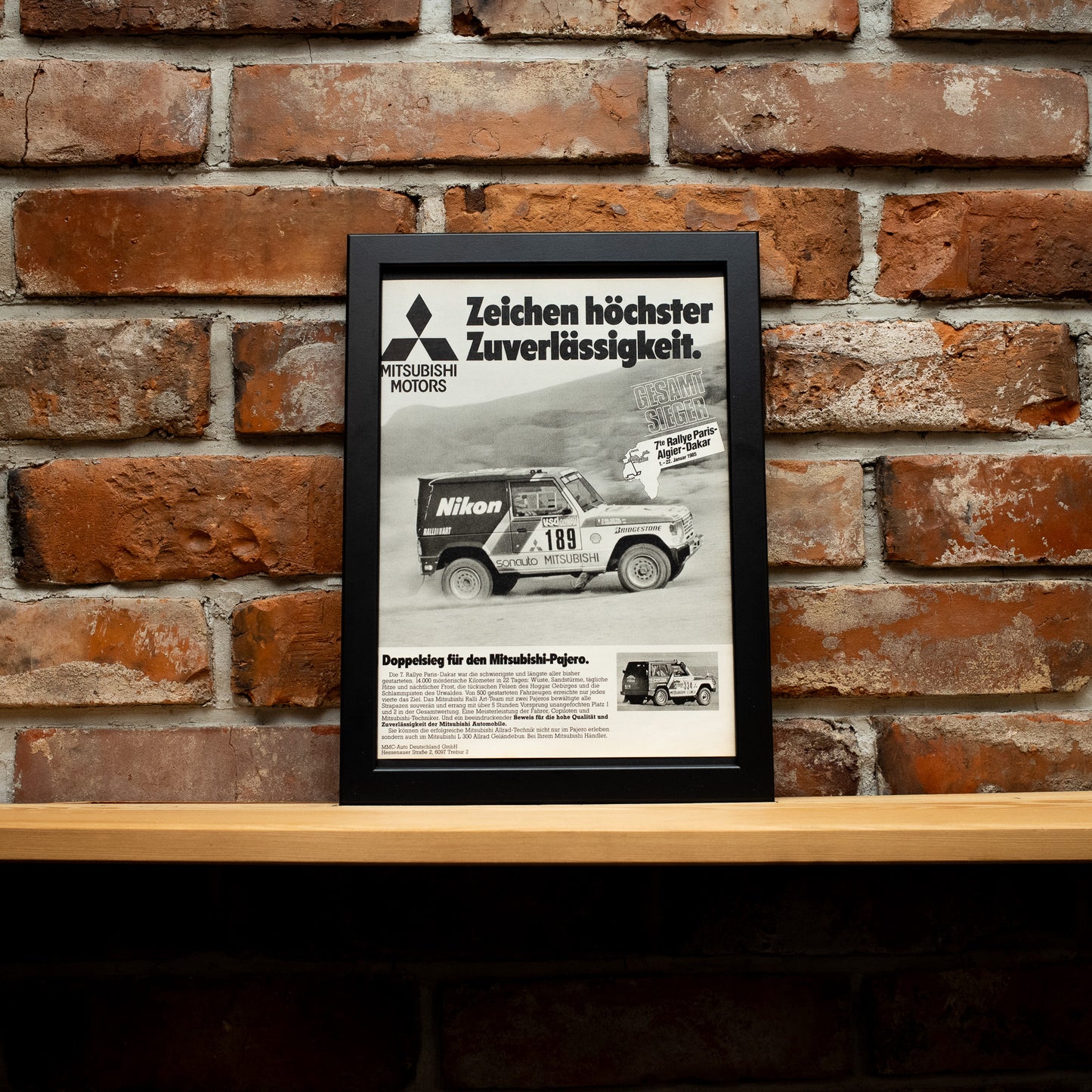 Mitsubishi Pajero Dakar 1985