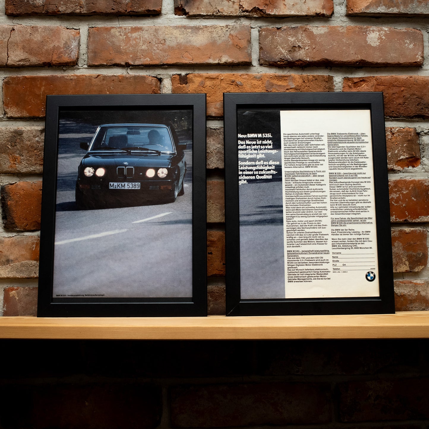 BMW M535i E28 1985