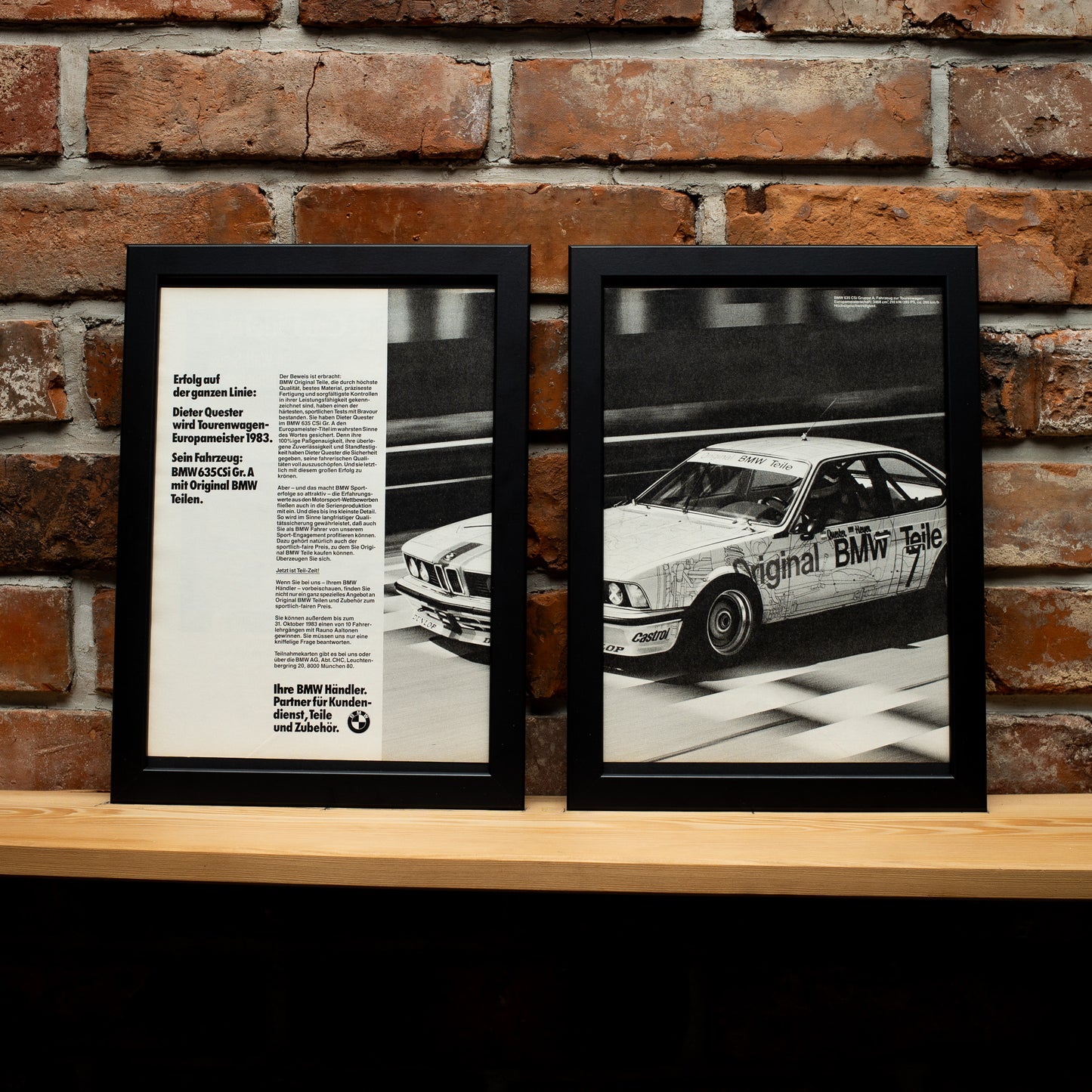 BMW Motorsport 635 E24 Gruppe A 1983