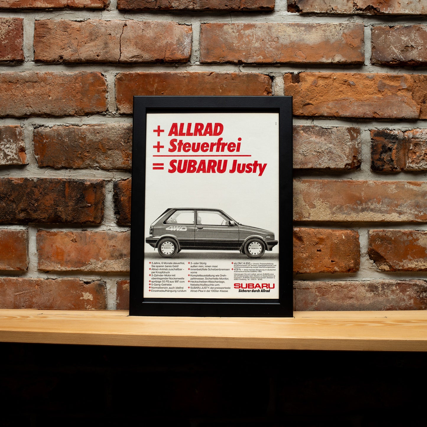 Subaru Justy 1986