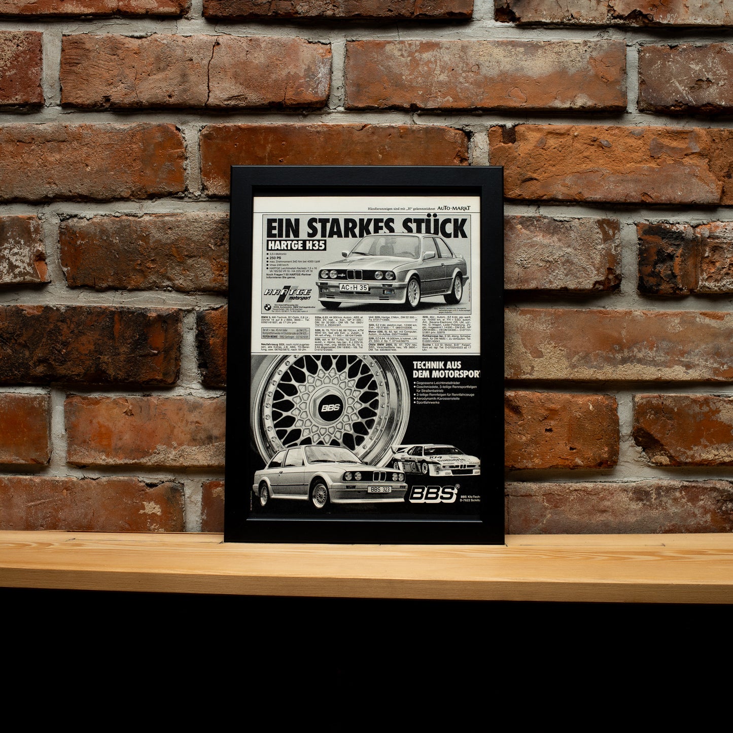 BBS Hartge BMW E30 1989