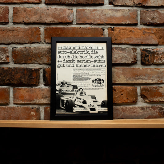 Magneti Marelli Renault Formel1 1978